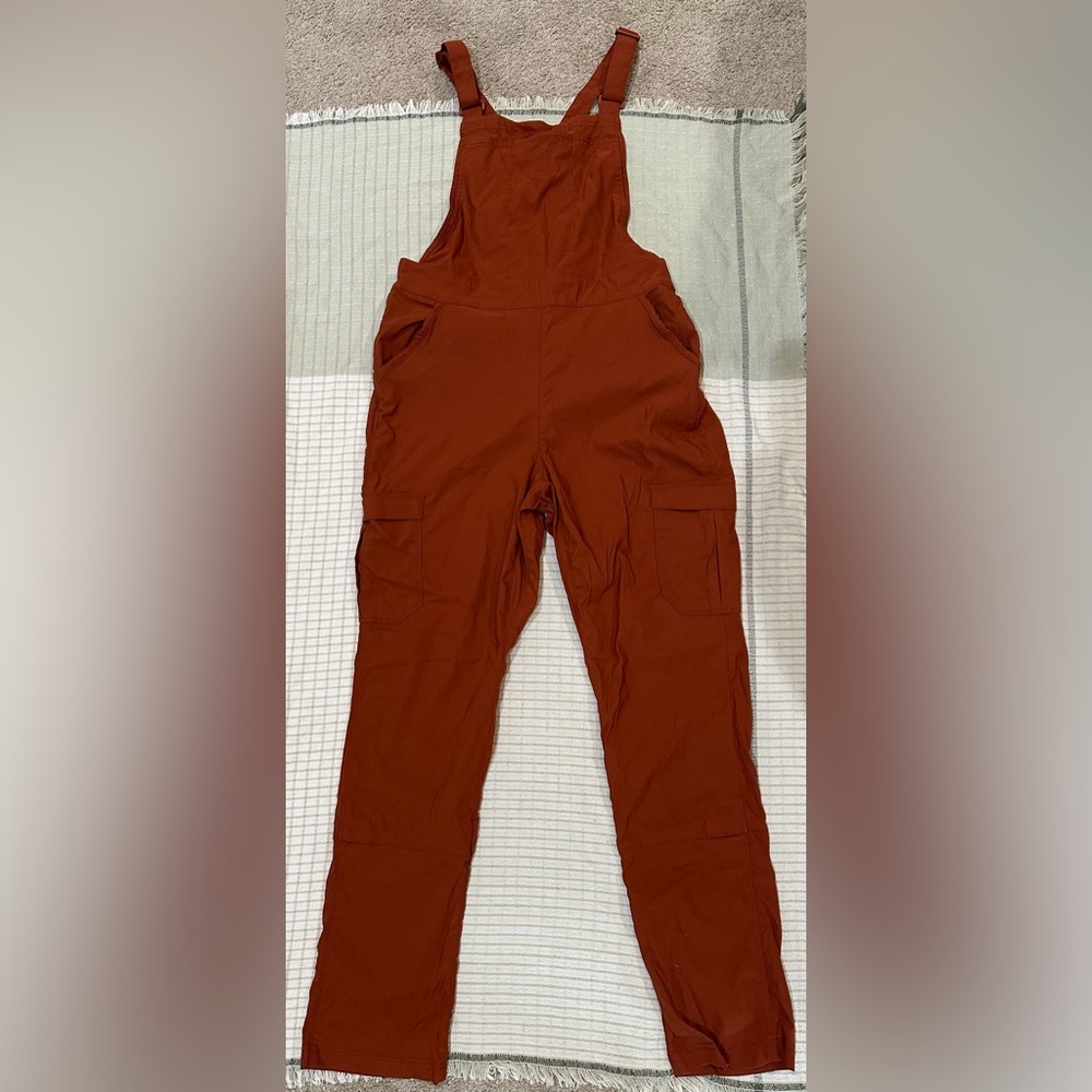 Duluth Trading Rust Colored Overalls